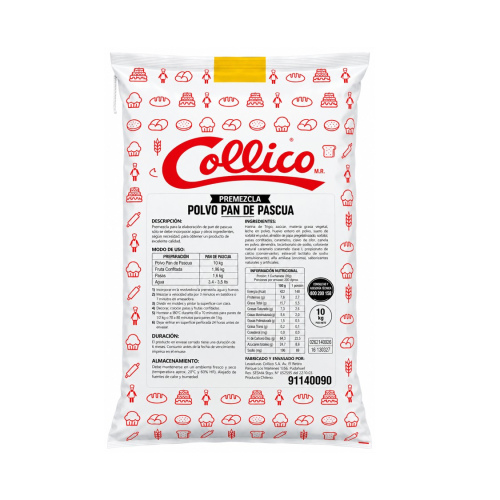 Premezcla Pan de Pascua 10 kg